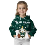 Oakland Athletics Hoodie Personalized Hello Kitty Green Best Selling