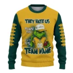 Oakland Athletics Sweater Custom Grinch Fierce Green Best Selling