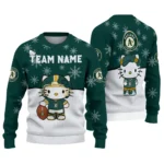 Oakland Athletics Sweater Customized Hello Kitty Green Best Selling
