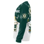 Oakland Athletics Sweater Customized Hello Kitty Green Best Selling