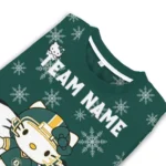 Oakland Athletics Sweater Customized Hello Kitty Green Best Selling