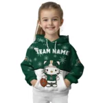 Ohio Bobcats Hoodie Custom Hello Kitty Green Best Selling