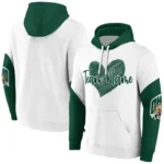Ohio Bobcats Hoodie Customized Scribble Heart Green White Best Selling
