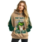 Ohio Bobcats Hoodie Personalized Grinch Fierce Green Best Selling