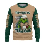 Ohio Bobcats Sweater Customized Grinch Fierce Green Best Selling