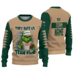 Ohio Bobcats Sweater Customized Grinch Fierce Green Best Selling