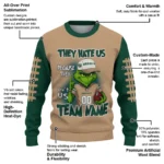 Ohio Bobcats Sweater Customized Grinch Fierce Green Best Selling