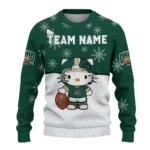 Ohio Bobcats Sweater Personalized Hello Kitty Green Best Selling