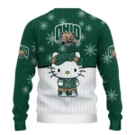 Ohio Bobcats Sweater Personalized Hello Kitty Green Best Selling