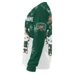 Ohio Bobcats Sweater Personalized Hello Kitty Green Best Selling