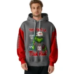 Ohio State Buckeyes Hoodie Customized Grinch Fierce Scarlet Best Selling