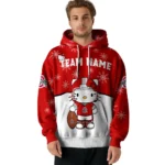 Ohio State Buckeyes Hoodie Personalized Hello Kitty Scarlet Best Selling