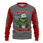 Ohio State Buckeyes Sweater Custom Grinch Fierce Scarlet Best Selling