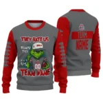 Ohio State Buckeyes Sweater Custom Grinch Fierce Scarlet Best Selling