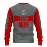 Ohio State Buckeyes Sweater Custom Grinch Fierce Scarlet Best Selling