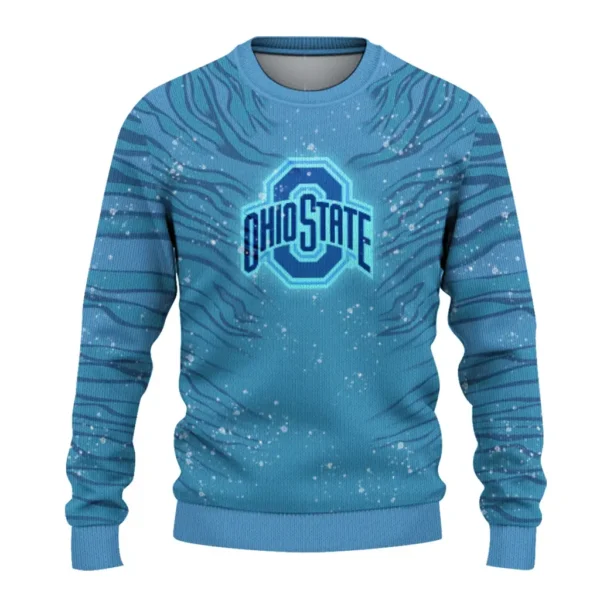 Ohio State Buckeyes Sweater Personalized Tiger Pattern Best Selling