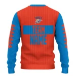 Oklahoma City Thunder Sweater Custom Grinch Fierce Blue Best Selling