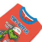 Oklahoma City Thunder Sweater Custom Grinch Fierce Blue Best Selling