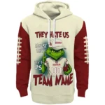 Oklahoma Sooners Hoodie Personalized Grinch Fierce Crimson Best Selling