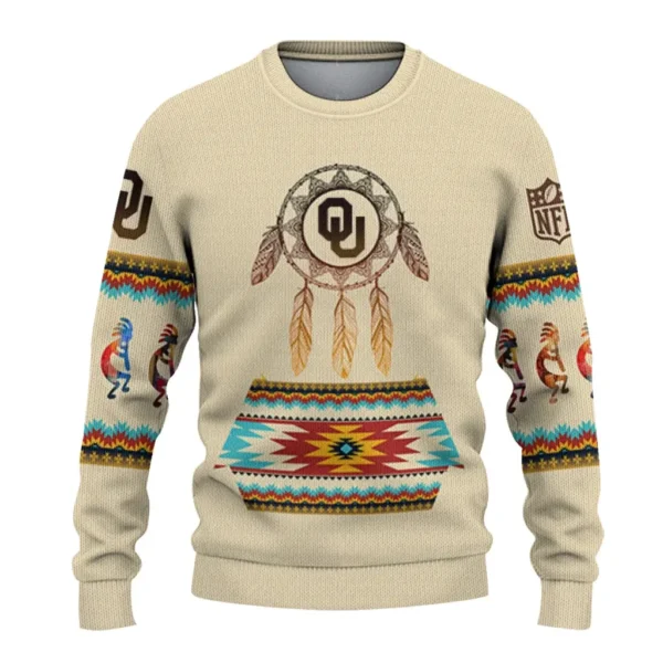 Oklahoma Sooners Sweater Customized Dreamcatcher Feathers Best Selling