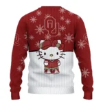 Oklahoma Sooners Sweater Personalized Hello Kitty Crimson Best Selling