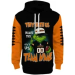 Oklahoma State Cowboys Hoodie Custom Grinch Fierce Orange Best Selling