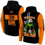Oklahoma State Cowboys Hoodie Custom Grinch Fierce Orange Best Selling