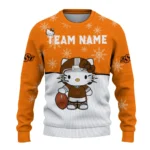 Oklahoma State Cowboys Sweater Custom Hello Kitty Orange Best Selling