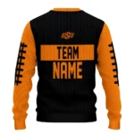 Oklahoma State Cowboys Sweater Personalized Grinch Fierce Orange Best Selling