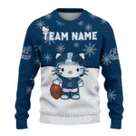 Old Dominion Monarchs Sweater Custom Hello Kitty Blue Best Selling