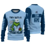 Old Dominion Monarchs Sweater Personalized Grinch Fierce Blue Best Selling