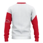 Ole Miss Rebels Sweater Customized Heart Sketch Red White Best Selling