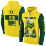 Oregon Ducks Hoodie Customized Grinch Fierce Green Best Selling