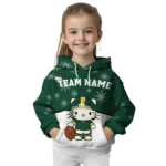 Oregon Ducks Hoodie Personalized Hello Kitty Green Best Selling