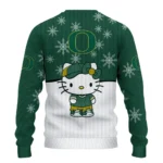 Oregon Ducks Sweater Customized Hello Kitty Green Best Selling