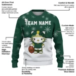 Oregon Ducks Sweater Customized Hello Kitty Green Best Selling