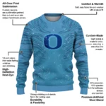 Oregon Ducks Sweater Personalized Tiger Pattern Best Selling