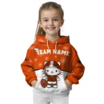 Oregon State Beavers Hoodie Custom Hello Kitty Orange Best Selling