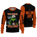 Oregon State Beavers Sweater Customized Grinch Fierce Orange Best Selling