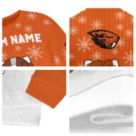 Oregon State Beavers Sweater Personalized Hello Kitty Orange Best Selling