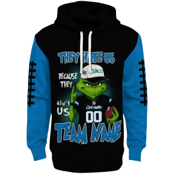Orlando Magic Hoodie Customized Grinch Fierce Blue Best Selling