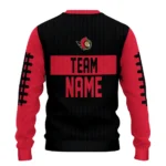 Ottawa Senators Sweater Customized Grinch Fierce Red Best Selling