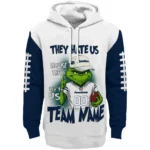 Penn State Nittany Lions Hoodie Personalized Grinch Fierce Blue Best Selling
