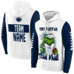 Penn State Nittany Lions Hoodie Personalized Grinch Fierce Blue Best Selling