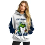 Penn State Nittany Lions Hoodie Personalized Grinch Fierce Blue Best Selling