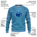 Penn State Nittany Lions Sweater Custom Tiger Pattern Best Selling