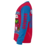 Philadelphia 76ers Sweater Customized Grinch Fierce Blue Best Selling