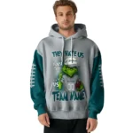 Philadelphia Eagles Hoodie Personalized Grinch Fierce Green Best Selling