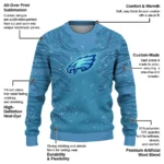 Philadelphia Eagles Sweater Custom Tiger Pattern Best Selling