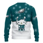 Philadelphia Eagles Sweater Personalized Hello Kitty Green Best Selling